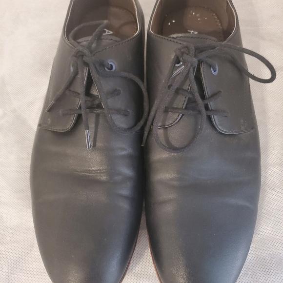 Apt 9 mens black dress shoes simple and stylish size 9.5 - Picture 7 of 7